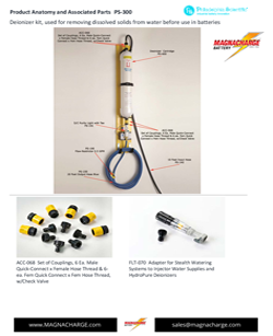 PS - Hydropure Deionizer - Parts & Components